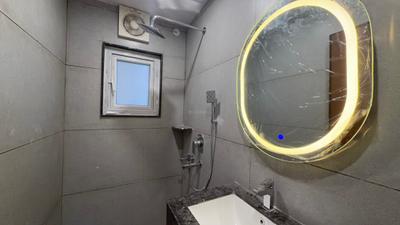 Bathroom Image of 550 Sq.ft 1 BHK Builder Floor for rent in DDA Akshardham Apartments, Sector 19 Dwarka New Delhi for Rs. 25000