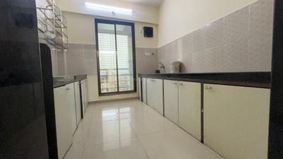 Kitchen Image of 875 Sq.ft 2 BHK Apartment / Flat for rent in Dadan Green Heritage, Kharghar Navi Mumbai for Rs. 45000