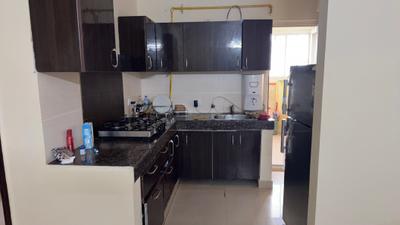 Kitchen Image of 850 Sq.ft 2 BHK Apartment / Flat for sale in Paramount Floraville, Sector 137 Noida for Rs. 13000000