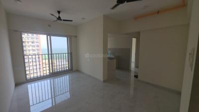 Living Room Image of 580 Sq.ft 1 BHK Apartment / Flat for rent in Swastik Platinum, Vikhroli East Mumbai for Rs. 48000