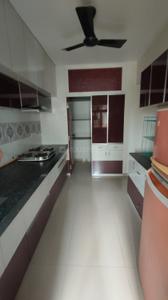 Kitchen Image of 1000 Sq.ft 2 BHK Apartment / Flat for rent in Alembic Alchemy Veda, Chhani Jakat Naka Vadodara for Rs. 30000
