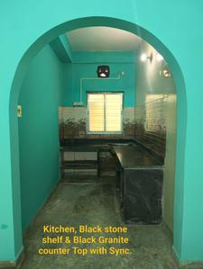Kitchen Image of 850 Sq.ft 2 BHK Apartment / Flat for sale in Ganguly Bagan Kolkata for Rs. 3200000