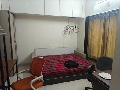 Bedroom Image of 1450 Sq.ft 3 BHK Apartment / Flat for rent in Raviraj Fortaleza Apartment, Kalyani Nagar Pune for Rs. 75000