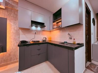Kitchen Image of 403 Sq.ft 1 RK Apartment / Flat for sale in Karolan Ka Barh Jaipur for Rs. 3300000