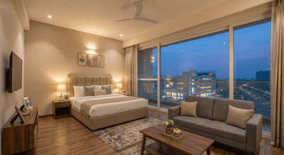 Bedroom Image of 767 Sq.ft 1 RK Independent House for sale in Yeida Greater Noida for Rs. 9500000