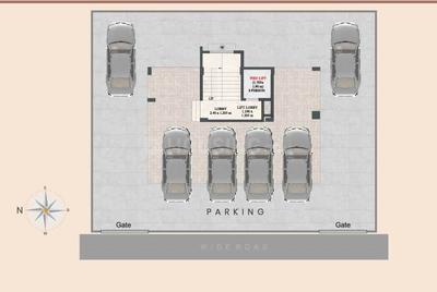 Image of 1600 Sq.ft 3 BHK Apartment / Flat for sale in Manish Nagar, Nagpur for Rs. 7500000