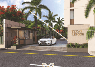 Image of 1566 Sq.ft 2 BHK Apartment / Flat for sale in Texas Repose, Raysan, Gandhinagar for Rs. 7500000