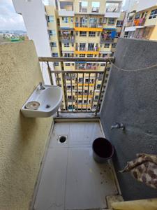 Balcony Image of 585 Sq.ft 1 BHK Apartment / Flat for rent in Somani Dream Home Phase 1, Punawale Pune for Rs. 16000