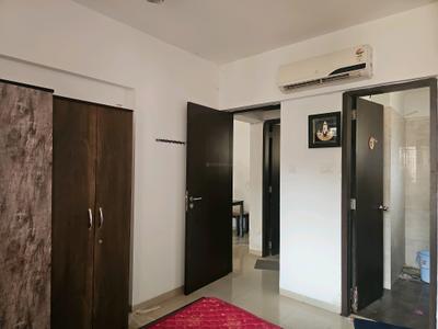 Bedroom Image of 800 Sq.ft 1.5 BHK Apartment / Flat for rent in Long Island, Charholi Budruk Pune for Rs. 25000