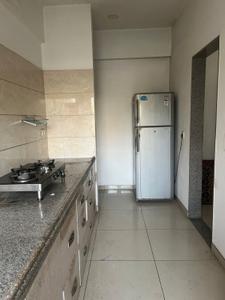 Kitchen Image of 1629 Sq.ft 3 BHK Apartment / Flat for rent in Shaligram Garden Residency I, South Bopal Ahmedabad for Rs. 23000
