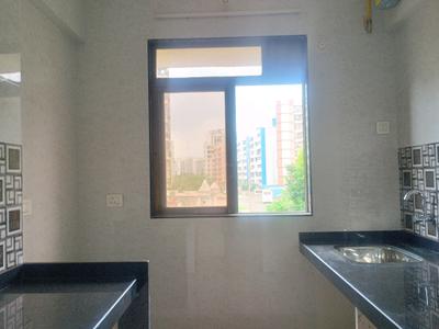 Kitchen Image of 680 Sq.ft 1 BHK Apartment / Flat for sale in Bhagwati Space Conventure Skylon, Kalyan East Kalyan for Rs. 5500000