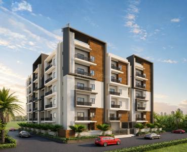 Image of 1275 Sq.ft 2 BHK Apartment / Flat for sale in Narsingi, Hyderabad for Rs. 8670000