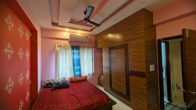 Bedroom Image of 1270 Sq.ft 3 BHK Apartment / Flat for rent in Mounthill Fussion, Rajarhat Kolkata for Rs. 35000