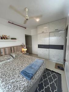 Bedroom Image of 650 Sq.ft 2 BHK Apartment / Flat for rent in Rustomjee Erika, Bandra East Mumbai for Rs. 115000