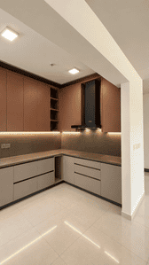 Kitchen Image of 1432 Sq.ft 3 BHK Apartment / Flat for rent in Sattva Misty Charm, Jyotipuram Bengaluru for Rs. 55000