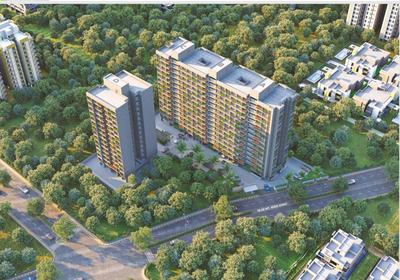 Image of 1359 Sq.ft 2 BHK Apartment / Flat for sale in Sahjanand Swarg, Vavol, Gandhinagar for Rs. 4500000