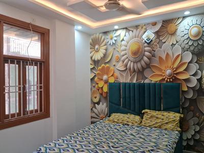 Bedroom Image of 500 Sq.ft 2 BHK Builder Floor for sale in Dwarka Mor New Delhi for Rs. 4350000