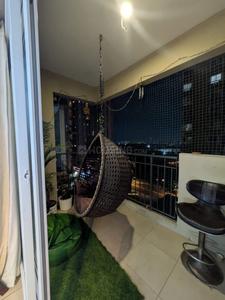 Balcony Image of 1595 Sq.ft 3 BHK Apartment / Flat for sale in Bhartiya Nikoo Homes II East by Bhartiya City Builders, Thanisandra Bengaluru for Rs. 23200000