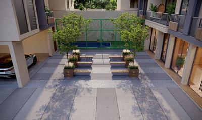 Balcony Image of 1683 Sq.ft 2 BHK Apartment / Flat for sale in Sargasan Gandhinagar for Rs. 6732000