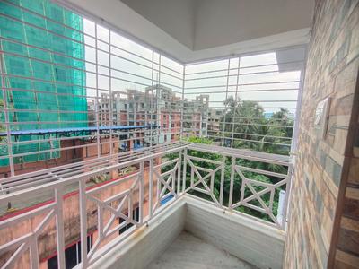 Balcony Image of 1250 Sq.ft 3 BHK Apartment / Flat for sale in Parnasree Pally Kolkata for Rs. 6375000