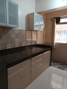 Kitchen Image of 715 Sq.ft 1 BHK Apartment / Flat for rent in Ceratec Pavilion, Kiwale Pune for Rs. 19000