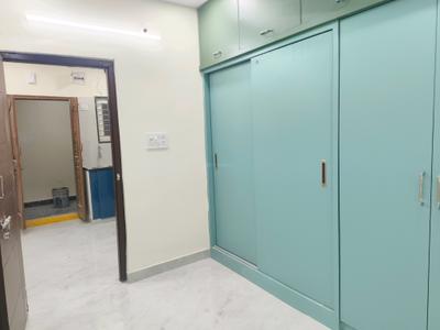 Bedroom Image of 512 Sq.ft 1 RK Apartment / Flat for rent in Kondapur Hyderabad for Rs. 16500