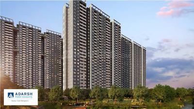 Image of 1310 Sq.ft 2 BHK Apartment / Flat for sale in Adarsh Park Heights, Gunjur Village, Bengaluru for Rs. 18700000