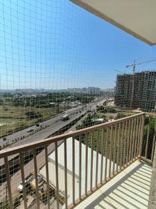 Balcony Image of 650 Sq.ft 2 BHK Apartment / Flat for rent in Atulyam Aangan 2, Madhapar Rajkot for Rs. 15000