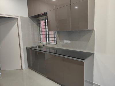 Kitchen Image of 500 Sq.ft 1 BHK Builder Floor for rent in K R Puram Bengaluru for Rs. 16000