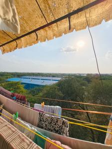 Balcony Image of 500 Sq.ft 1 BHK Apartment / Flat for sale in Vasant Kunj New Delhi for Rs. 10500000