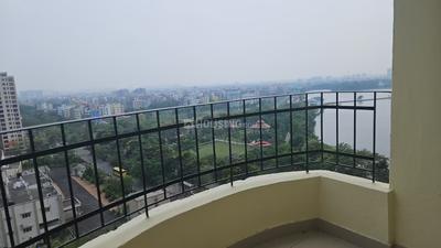 Balcony Image of 1675 Sq.ft 3 BHK Apartment / Flat for sale in Bengal Teen Kanya, New Town Kolkata for Rs. 13500000
