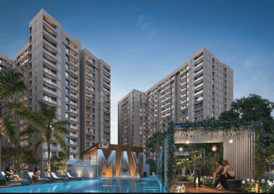 Image of 1150 Sq.ft 2 BHK Apartment / Flat for sale in Basil Maximus , Punawale, Pune for Rs. 7490000