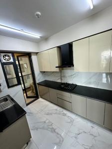 Kitchen Image of 1400 Sq.ft 2 BHK Apartment / Flat for rent in M3M Skywalk, Sector 74 Gurgaon for Rs. 54000