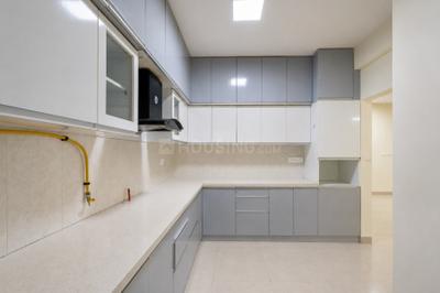 Kitchen Image of 1800 Sq.ft 3 BHK Apartment / Flat for rent in BSCPL Bollineni Silas, K R Puram Bengaluru for Rs. 55000