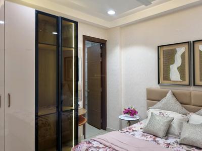 Bedroom Image of 850 Sq.ft 3 BHK Apartment / Flat for sale in Saarthi Affordable Homes, Hastsal New Delhi for Rs. 5100000