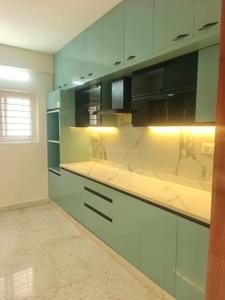 Kitchen Image of 1700 Sq.ft 3 BHK Apartment / Flat for rent in Sanjaynagar Bengaluru for Rs. 54000