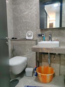 Bedroom Three Image of 1050 Sq.ft 3 BHK Apartment / Flat for sale in Oberoi Eternia Towers A to D, Mulund West Mumbai for Rs. 32450000