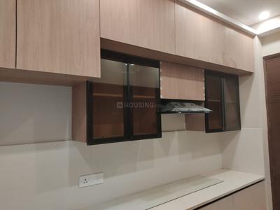 Kitchen Image of 2500 Sq.ft 3 BHK Builder Floor for rent in Sector 4 Gurgaon for Rs. 37000
