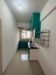Kitchen Image of 670 Sq.ft 1 BHK Apartment / Flat for rent in Pristine Temple Bells, Gulimangala Bengaluru for Rs. 14500