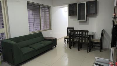 Living Room Image of 1000 Sq.ft 2 BHK Apartment / Flat for rent in Sukhwani Pacific 1, Thergaon Pune for Rs. 32000