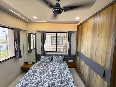 Bedroom Image of 1227 Sq.ft 2 BHK Apartment / Flat for sale in Harsh Builcorp Vacanza Homes, Althan Surat for Rs. 5500000