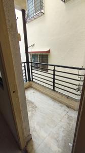 Balcony Image of 750 Sq.ft 2 BHK Builder Floor for rent in Wadgaon Sheri Pune for Rs. 25000
