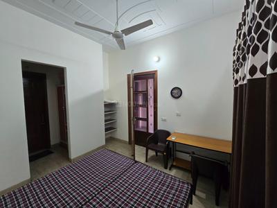 Bedroom Image of 500 Sq.ft 1 BHK Builder Floor for rent in Bank Colony Patiala for Rs. 11000