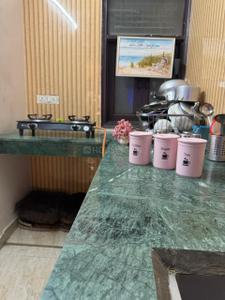 Kitchen Image of 450 Sq.ft 1 BHK Builder Floor for rent in Uttam Nagar New Delhi for Rs. 30000