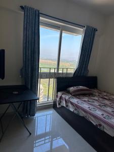 Bedroom Image of 550 Sq.ft 1 BHK Apartment / Flat for rent in Vijay Orovia, Hiranandani Estate Thane for Rs. 28000
