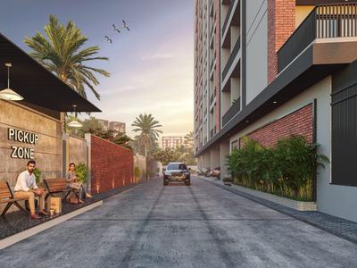 Building Image of 844 Sq.ft 1 BHK Apartment / Flat for sale in Jahangirabad Surat for Rs. 2911000