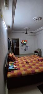 Bedroom Image of 550 Sq.ft 1 RK Independent House for rent in Jivrajpark Ahmedabad for Rs. 15000