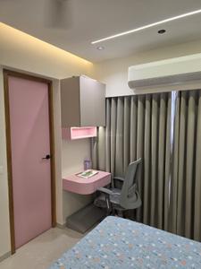 Bedroom Image of 1700 Sq.ft 3 BHK Apartment / Flat for rent in Ashapura Samanvay Scintilla, Bopal Ahmedabad for Rs. 45000