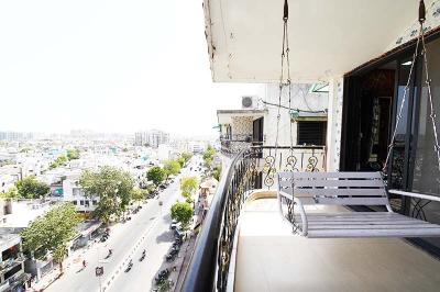 Balcony Image of 1512 Sq.ft 3 BHK Apartment / Flat for sale in Ghatlodiya Ahmedabad for Rs. 9000000