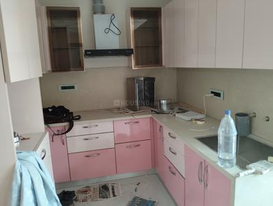 Kitchen Image of 750 Sq.ft 2 BHK Builder Floor for rent in Preet Vihar New Delhi for Rs. 20000